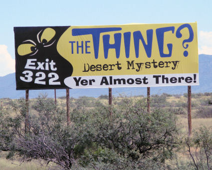 The Thing? Sometimes you see only one . . .