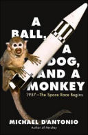 a ball a dog and a monkey