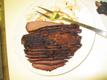 Brisket, ready to serve