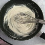 Starting the roux